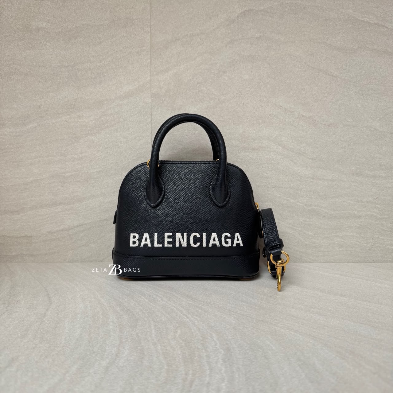 Balenciaga Ville XXS Black GHW
