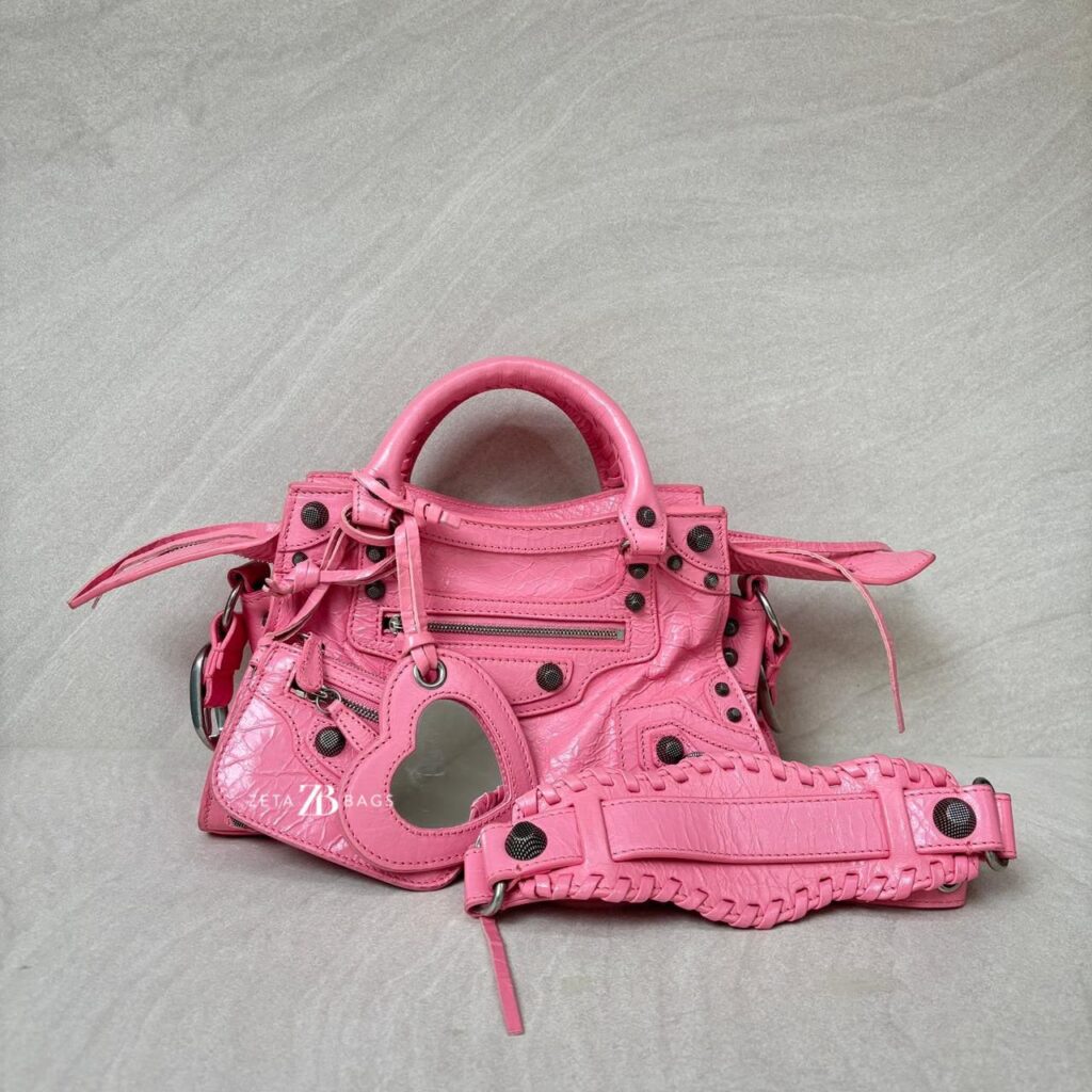 Balenciaga Neo Cagole XS Agneau Pink SHW