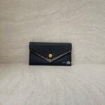 Louis Vuitton Double V Long Wallet Monogram Black GHW