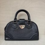 Louis Vuitton Bowling Montaigne Epi Noir SHW