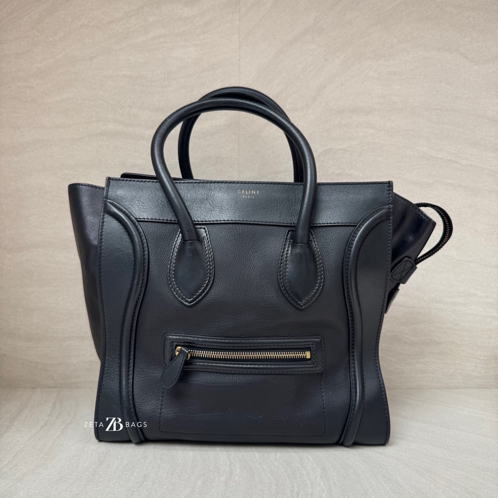 Celine Mini Luggage Black GHW