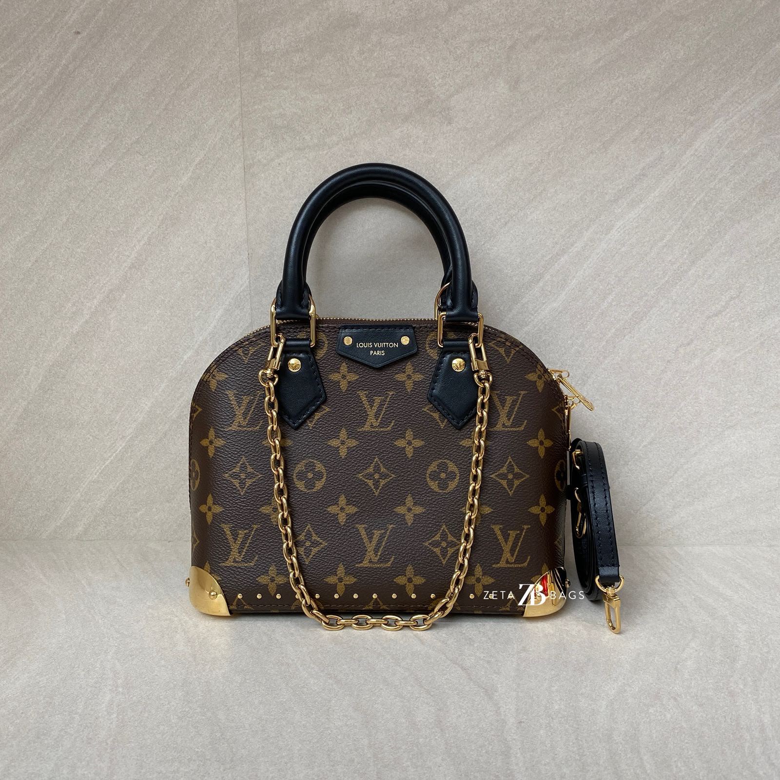 Louis Vuitton Alma Trunk BB Monogram GHW