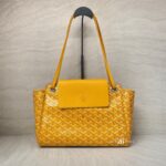 Goyard Rouette Souple Bag Goyardine Yellow