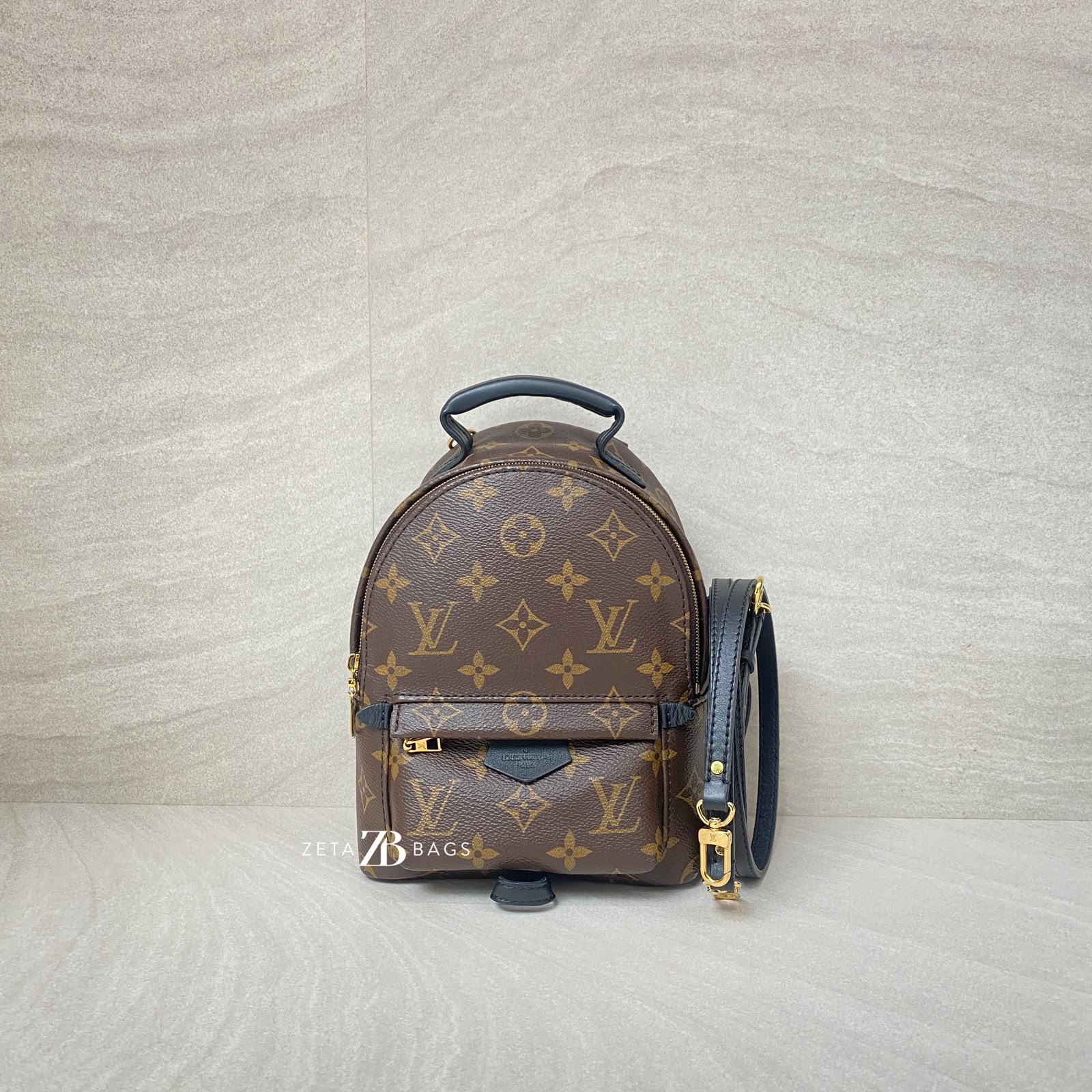 Louis Vuitton Mini Palmspring Monogram Macassar
