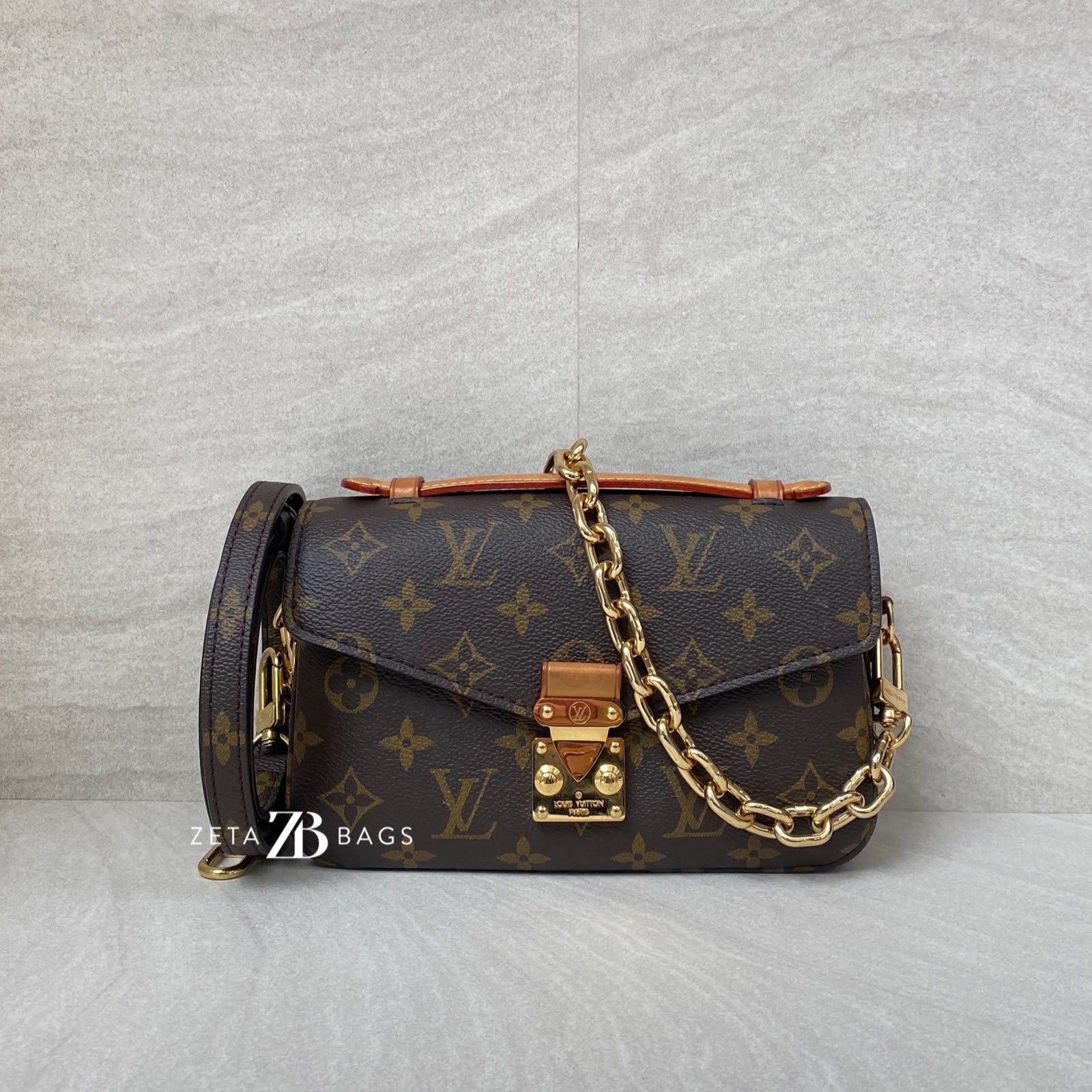 Louis Vuitton Metis East West Monogram GHW