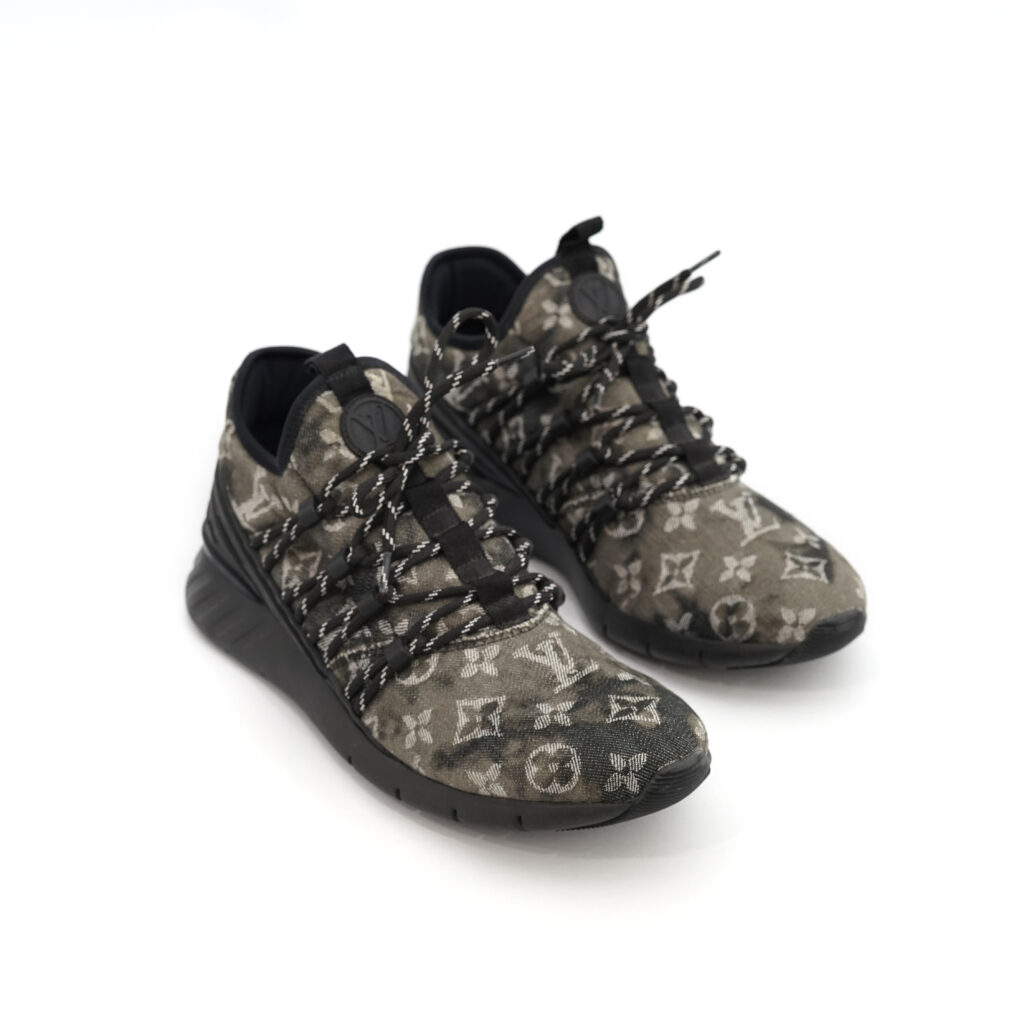 Louis Vuitton Fastlane Sneaker Denim Monogram Wash