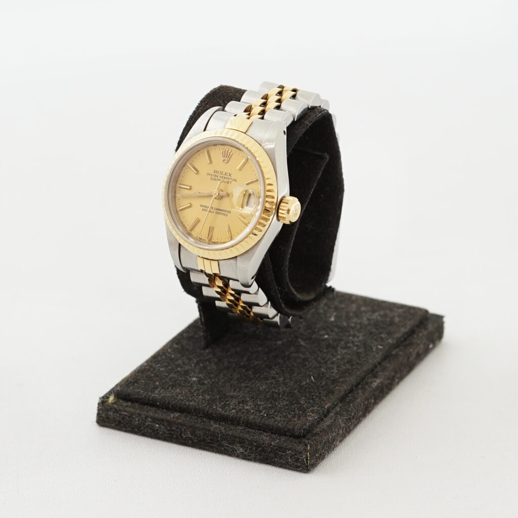 Rolex Lady Datejust Oyster Gold Silver