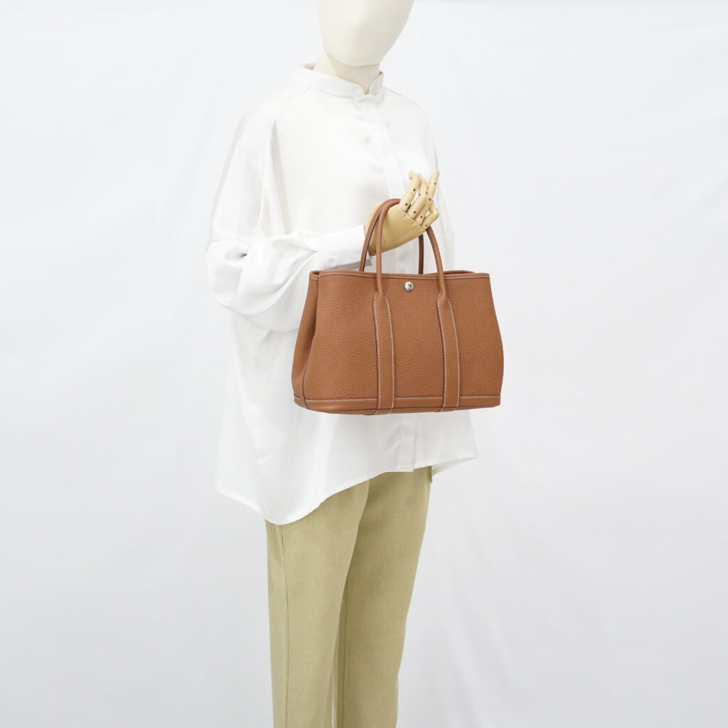 Hermes Garden Party 30 Negoda Gold PHW