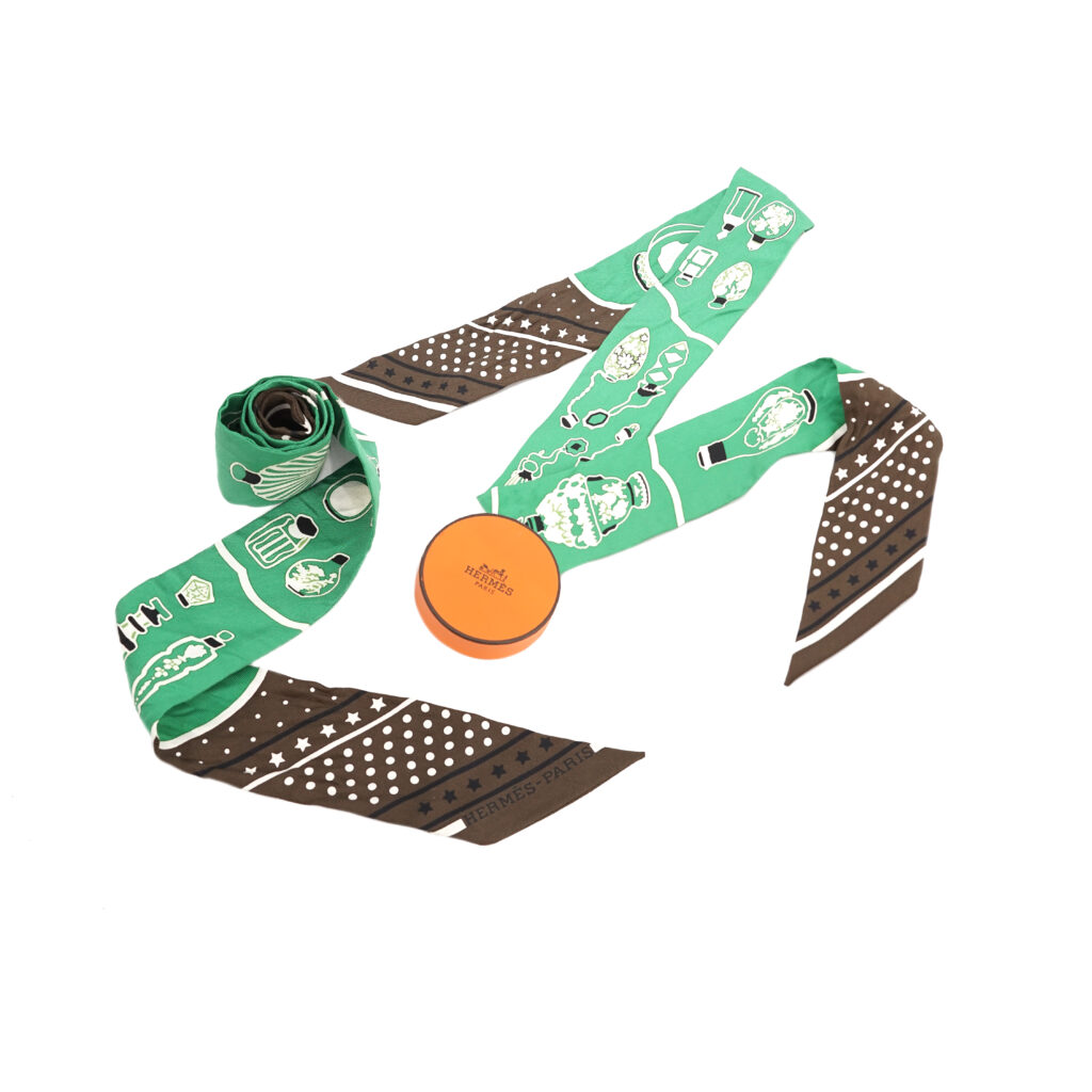 Hermes Twilly Flacons Green