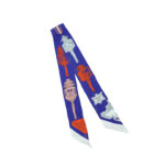 Hermes Twilly Mervelleuses Blue Glace Colorway