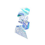 Hermes Twilly Le Jardin De La Maharani Blue Glacier