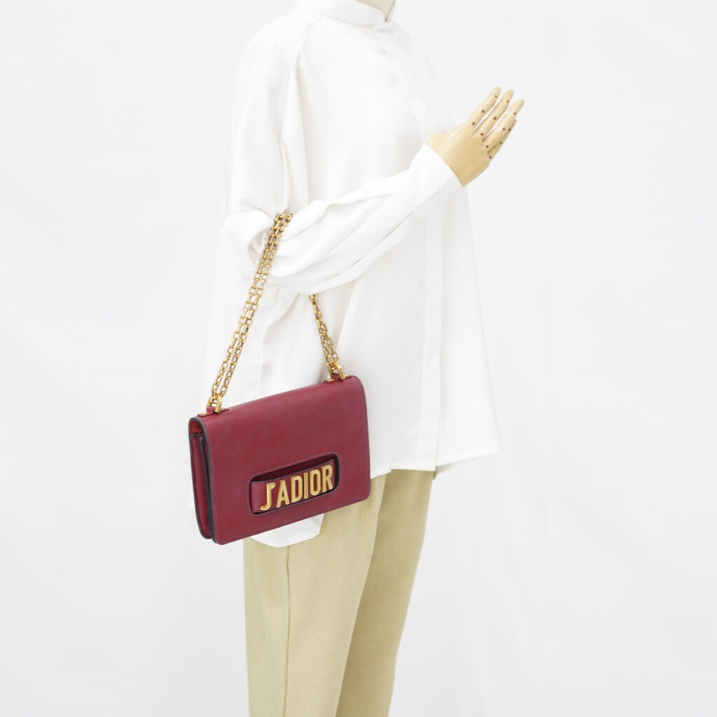 Dior J’adior Flap Red GHW