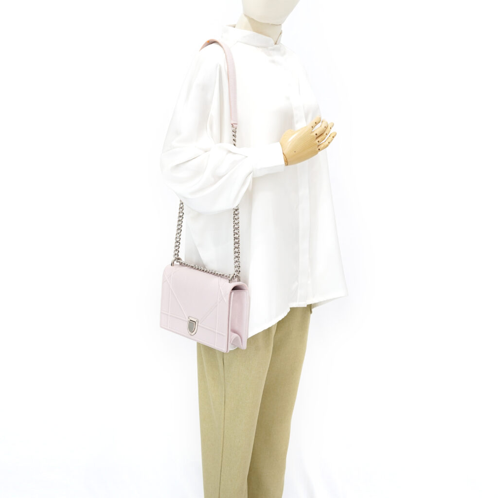 Dior Diorama Medium light Pink SHW
