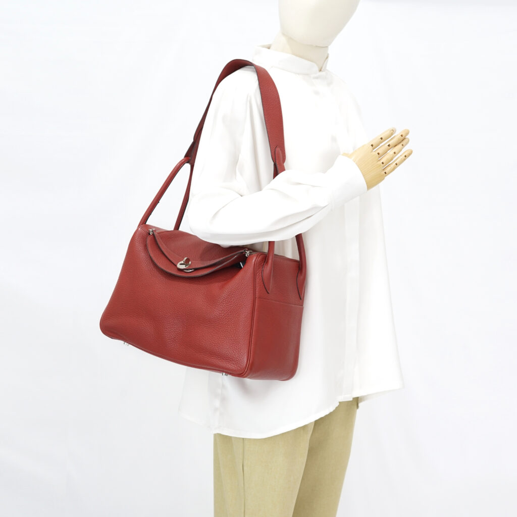 Hermes Lindy 34 Clemence Rough Garance PHW