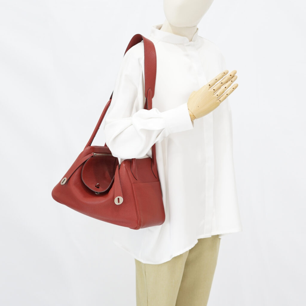 Hermes Lindy 34 Clemence Rough Garance PHW
