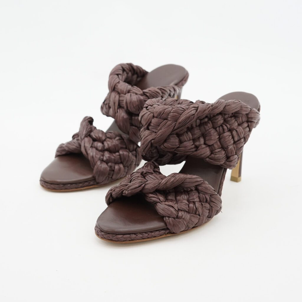 Bottega Veneta The Curved Heels Bitter Chocolate