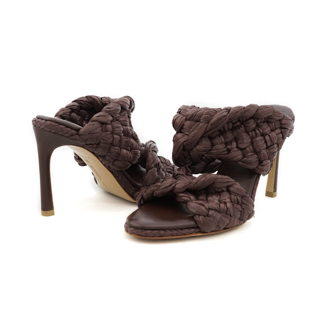 Bottega Veneta The Curved Heels Bitter Chocolate