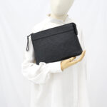 Louis Vuitton Pochette Voyage Souple Monogram Shadow Black