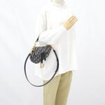 Dior Saddle Mini Oblique Canvas Blue GHW