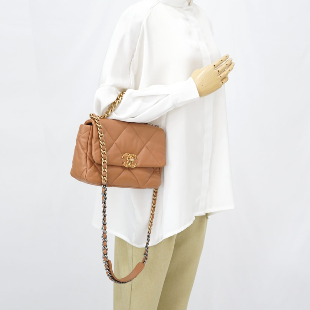 Chanel C19 Small Brown