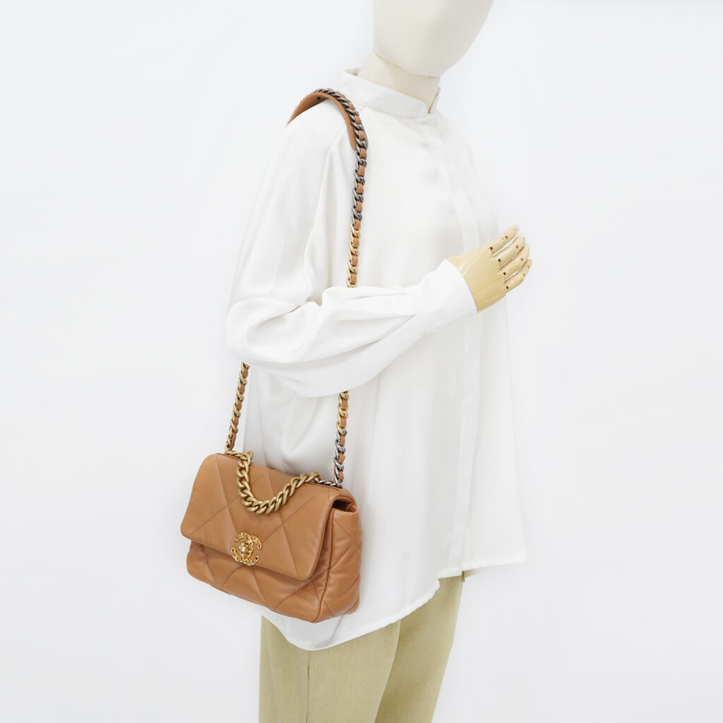 Chanel C19 Small Brown