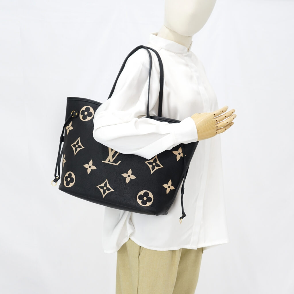Louis Vuitton Neverfull MM Monogram Empriente Black GHW