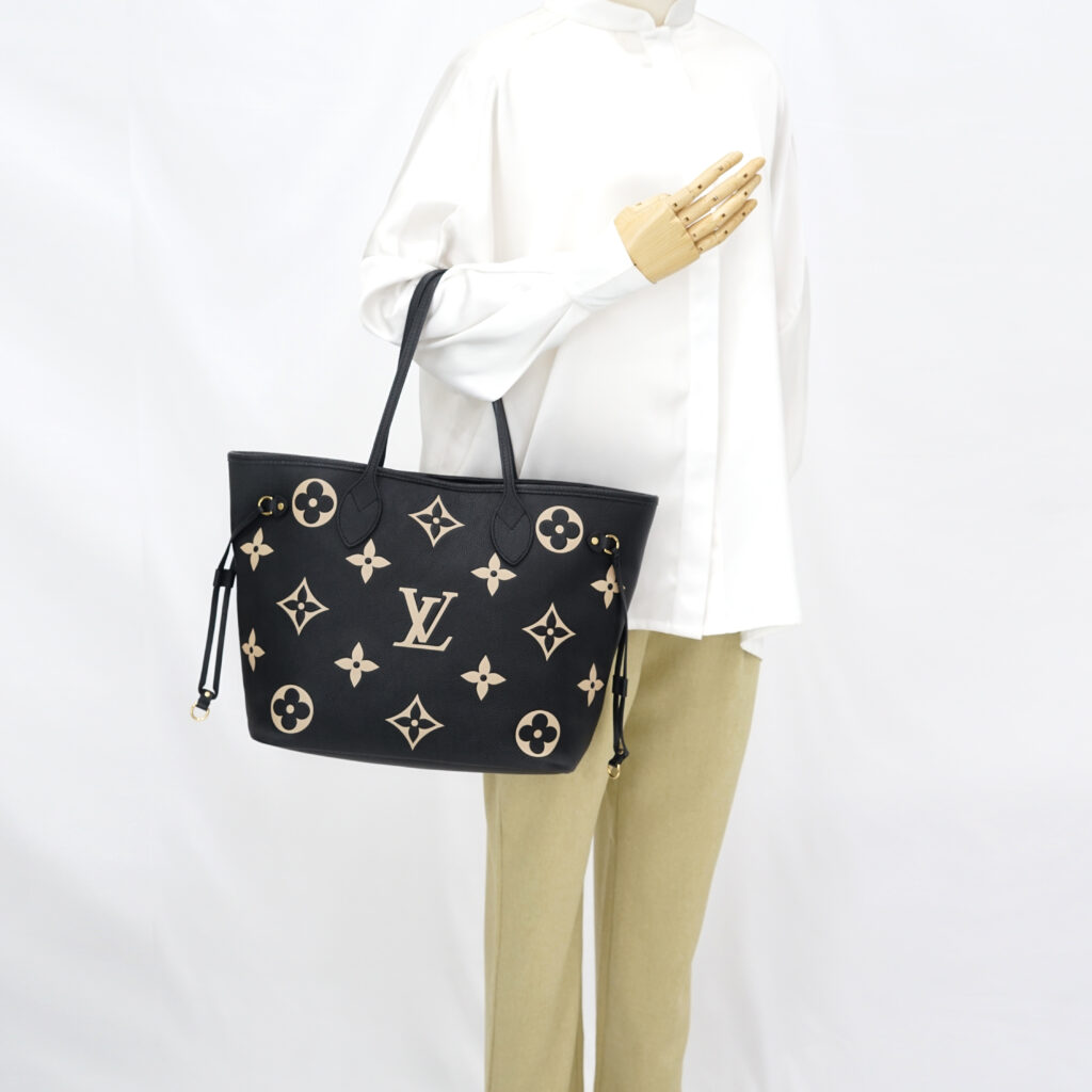 Louis Vuitton Neverfull MM Monogram Empriente Black GHW