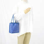 Goyard Mini Anjou Goyardine Bleu