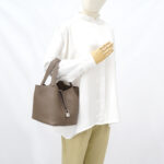 Hermes Picotin 22 Clemence Etoupe PHW
