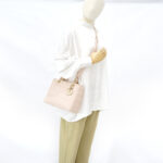 Dior Lady Dior Medium Lambskin Nude Pink GHW