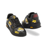 Louis Vuitton Trainer Sneaker x Nigo Black Tiger Printed