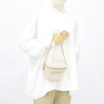 Louis Vuitton Mini Bumbag Monogram Empreinte Creme GHW