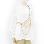 Louis Vuitton Mini Bumbag Monogram Empreinte Creme GHW