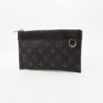 Louis Vuitton PM Clutch Monogram Eclipse SHW