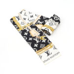 Louis Vuitton Bandeau Silk Monogram Confidential Black