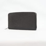 Louis Vuitton Zippy Organizer Wallet Epi Black SHW