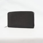 Louis Vuitton Zippy Organizer Wallet Epi Black SHW