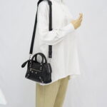 Balenciaga Mini Giant City Agneau Black SHW