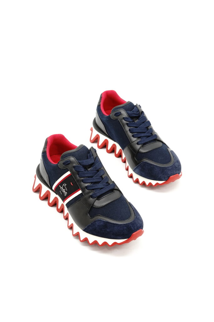 Christian Louboutin Nastroshark Sneakers Navy Black