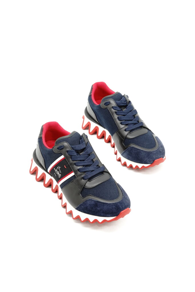 Christian Louboutin Natroshark Sneakers Navy Black