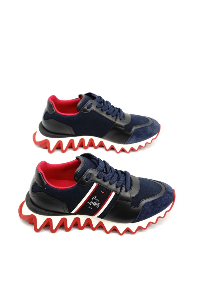Christian Louboutin Nastroshark Sneakers Navy Black