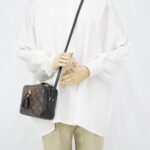 Louis Vuitton Saintonge Monogram Black GHW