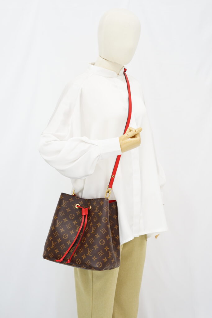 Louis Vuitton Neo Noe Monogram Coquelicot GHW
