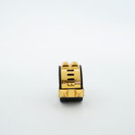 Hermes Collier De Chien Noir GHW