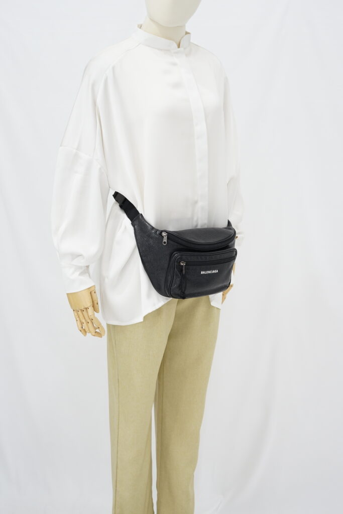 Balenciaga Explorer Beltpack Agneau Black