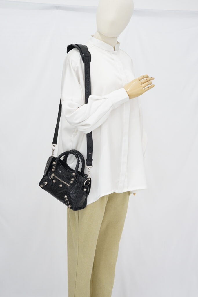 Balenciaga Mini Giant City Agneau Black GHW
