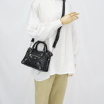 Balenciaga Mini Giant City Agneau Black GHW