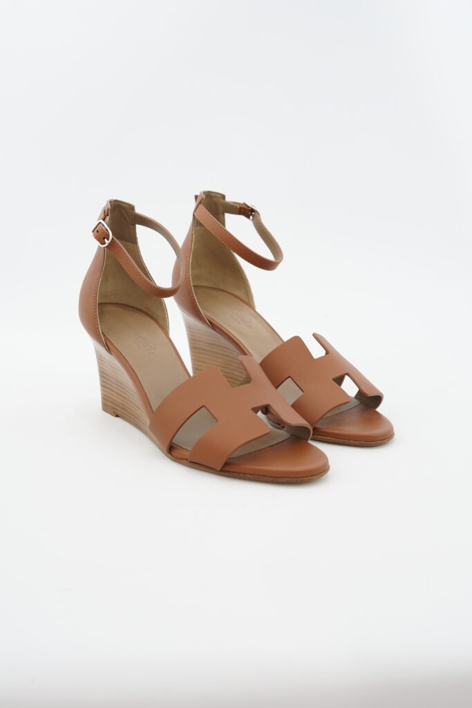 Hermes Sandal Femme Legend Gold PHW