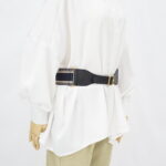 Dior Belt Embroidered Canvas Blue
