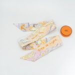 Hermes Twilly City Of Light Orange/Petrole/Vieux Rose